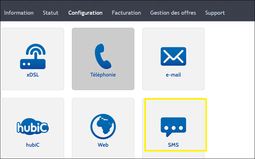 Logiciel d'envoi de SMS