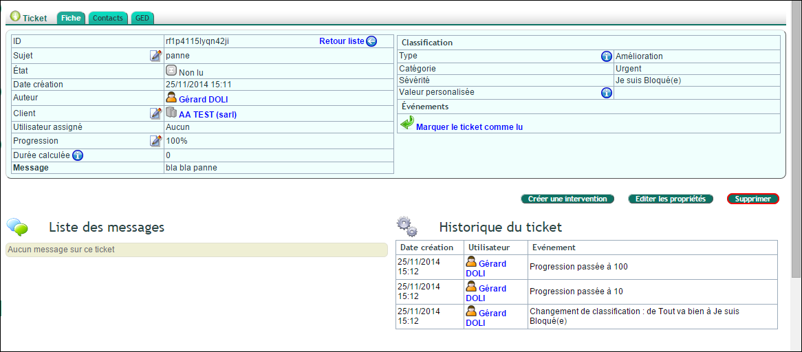 demandes d'assistance ERP Dolibarr DoliPlus