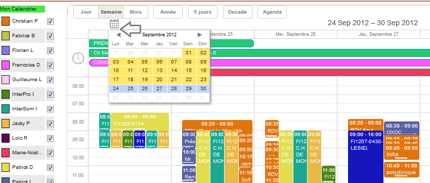 Logiciel de planning et gestion de planning