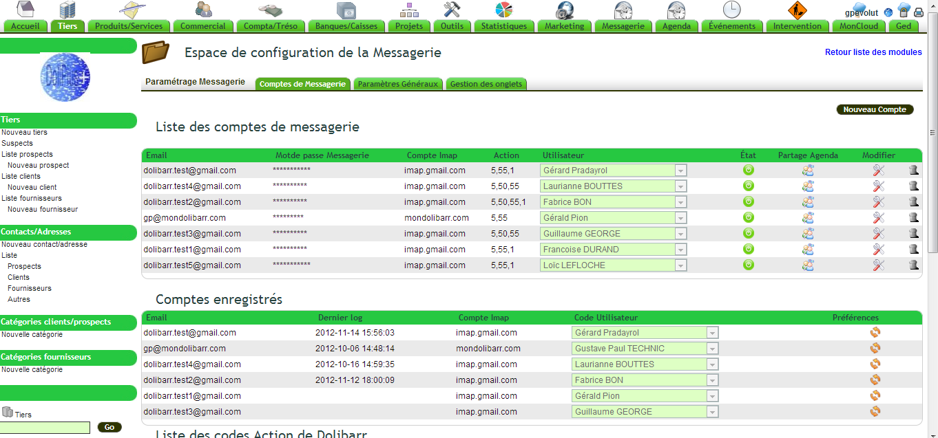 Logiciel de planning et gestion de planning