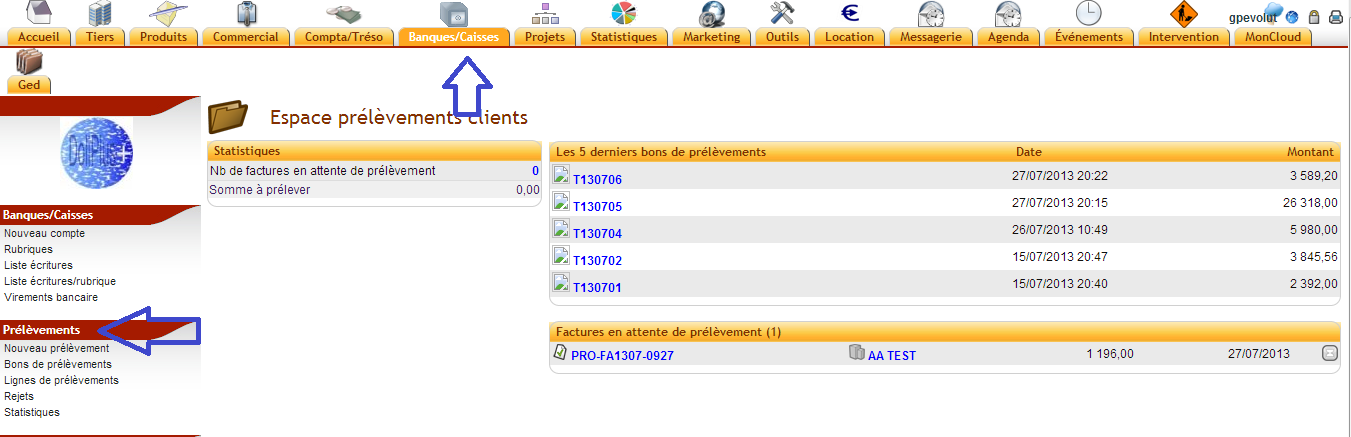 Propositions Financières Dolibarr