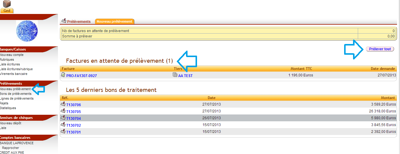 Propositions Financières Dolibarr