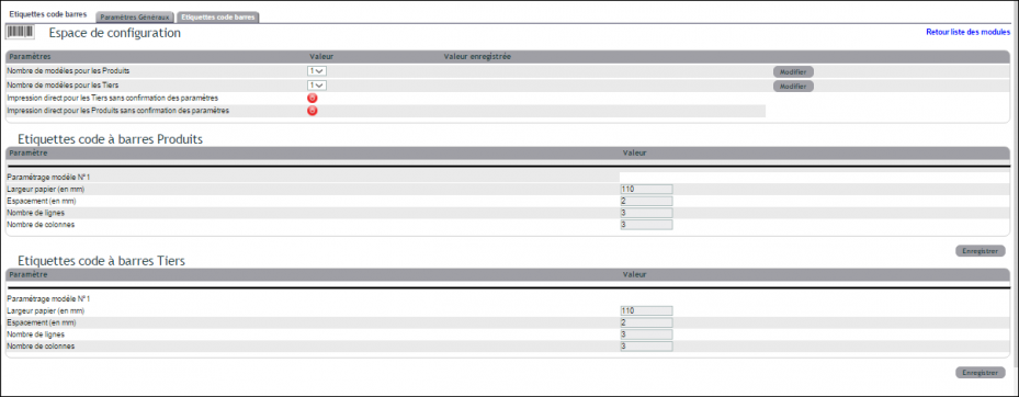 gestion des codes-barres dans ERP dolibarr