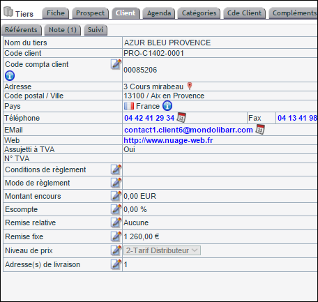 Gestion des tarifs - Vente et achats Dolibarr